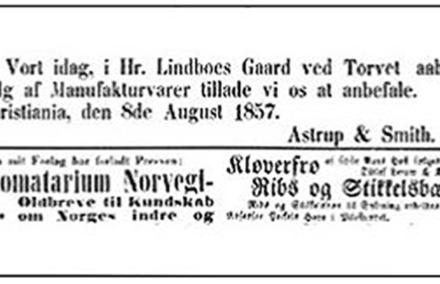 Annonse_Morgenbladet_1857