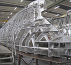 Aluminium plater og profiler til skipsskrog