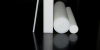 Plast hvit bolt og plate PA og POM 1276x850